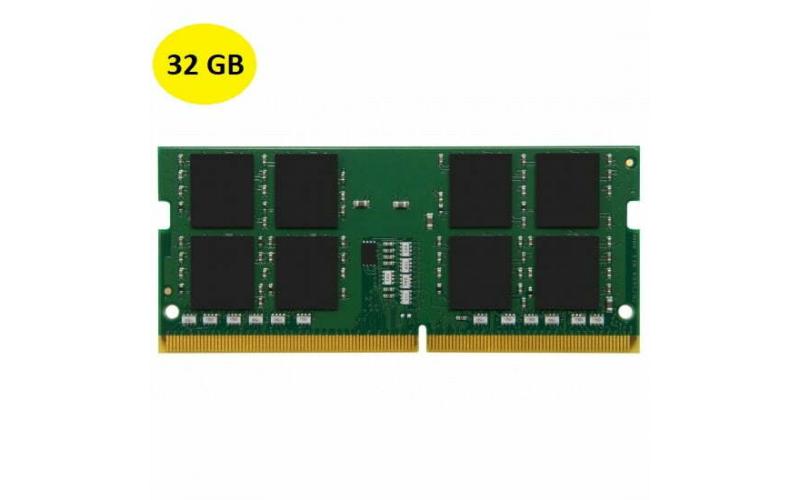 Kingston notebook RAM 32GB DDR4 { 3200Mhz speed / CL22 CAS Latency } KCP432SD8/32